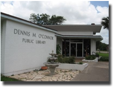 Dennis M. O'Connor Public Library Logo