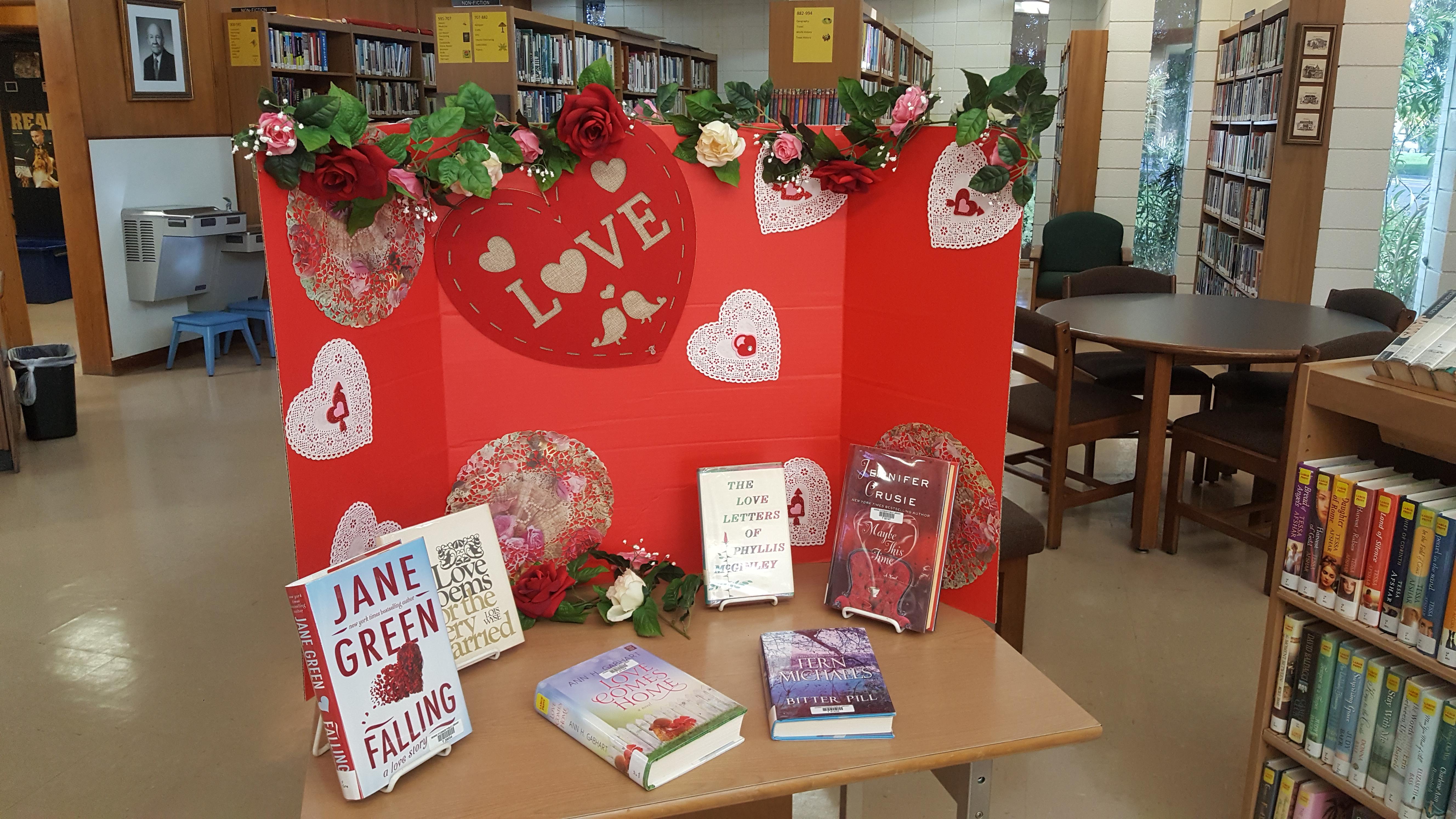 Valentine Book Display.jpg